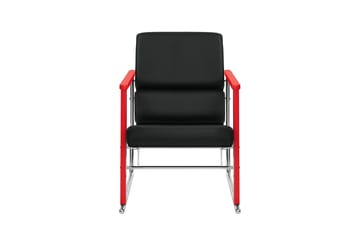 Sillón lounge Experiment 503 - Red-black leather - Hem