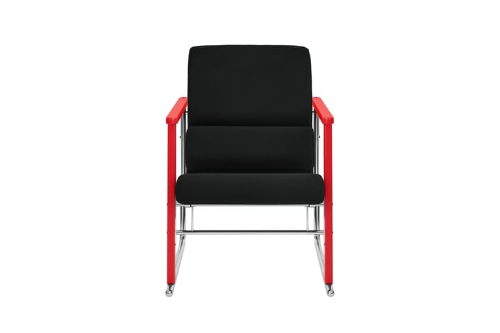 Sillón lounge Experiment 503, Red-black Hem