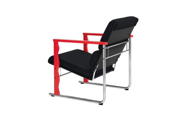 Sillón lounge Experiment 503, Red-black Hem