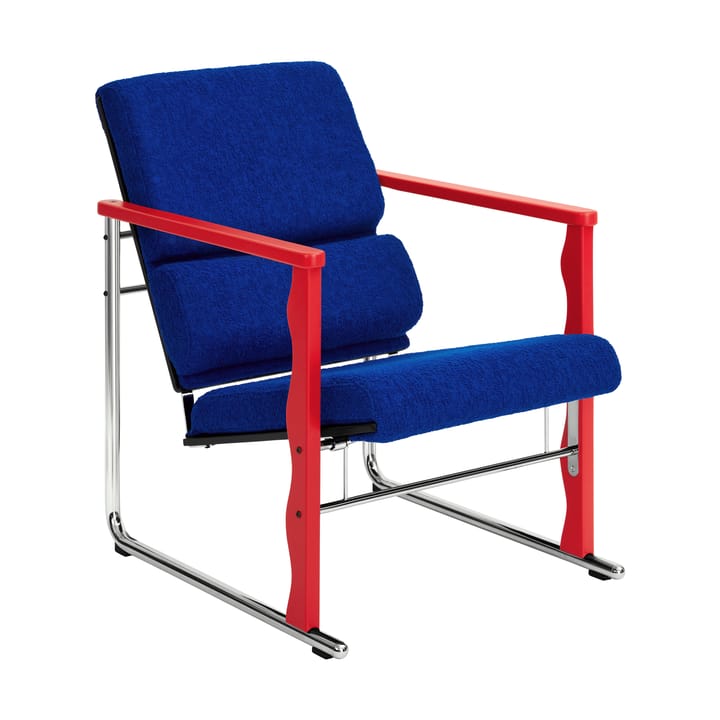 Sillón lounge Experiment 503 - Red-ultramarine - Hem