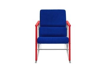 Sillón lounge Experiment 503 - Red-ultramarine - Hem