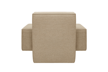 Sillón lounge Hunk con reposabrazos - Beige - Hem