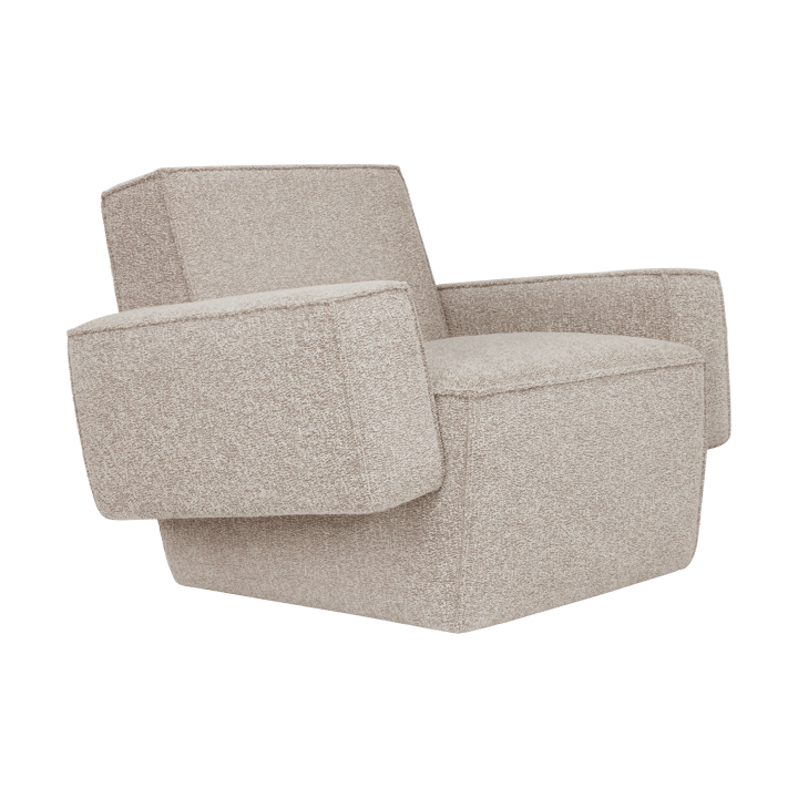 Sillón lounge Hunk con reposabrazos - Swan - Hem