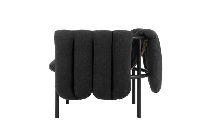 Sillón lounge Puffy, Anthracite-black grey Hem