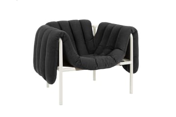 Sillón lounge Puffy - Anthracite-cream - Hem