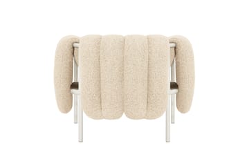 Sillón lounge Puffy - Eggshell-cream - Hem