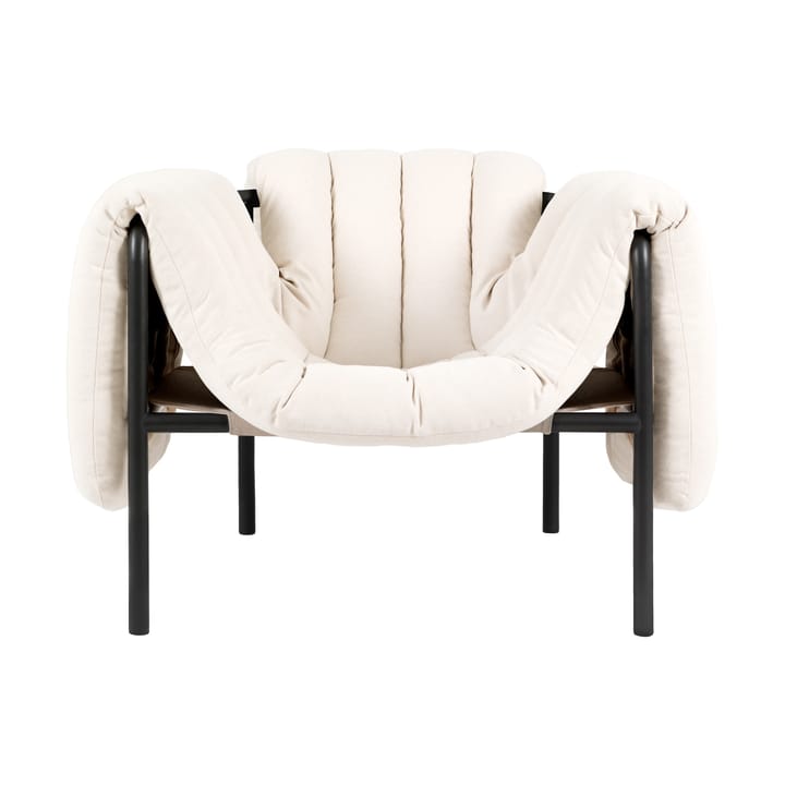 Sillón lounge Puffy - Natural-black grey - Hem