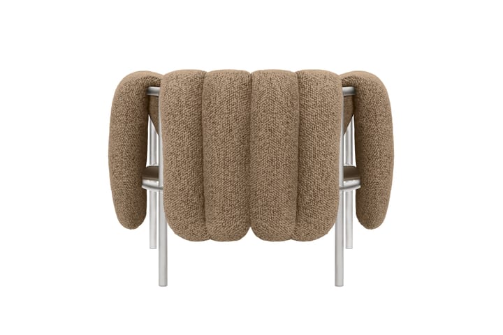Sillón lounge Puffy, Sawdust-acero inoxidable Hem