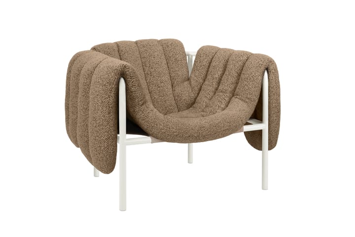 Sillón lounge Puffy, Sawdust-cream Hem