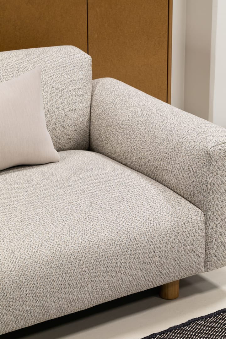 Sofá de 2 plazas Koti 200 cm, Eggshell Hem