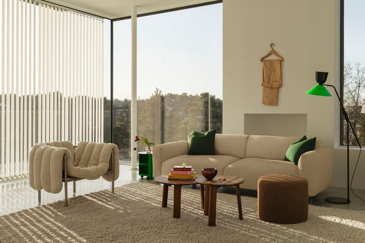 Sofá de 2 plazas Koti 200 cm, Eggshell Hem