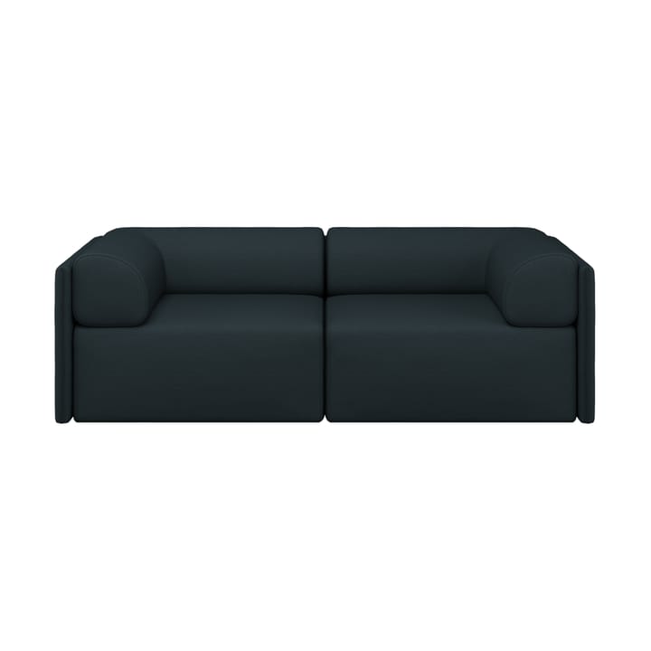 Sofá de 2 plazas Palo Block con reposabrazos Low 200 cm - Pine - Hem