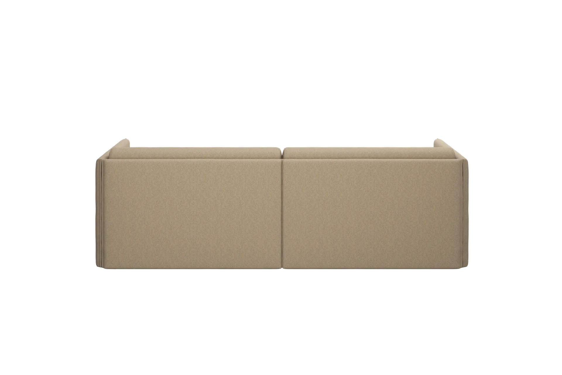 Sofá de 2 plazas Palo Block Low 200 cm, Beige Hem
