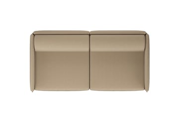 Sofá de 2 plazas Palo Block Low 200 cm - Beige - Hem
