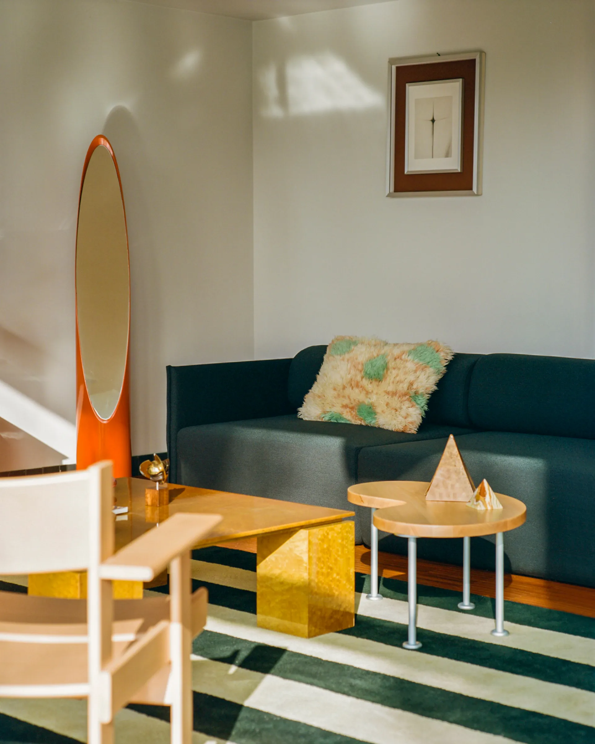 Sofá de 2 plazas Palo Block Low 200 cm, Pine Hem