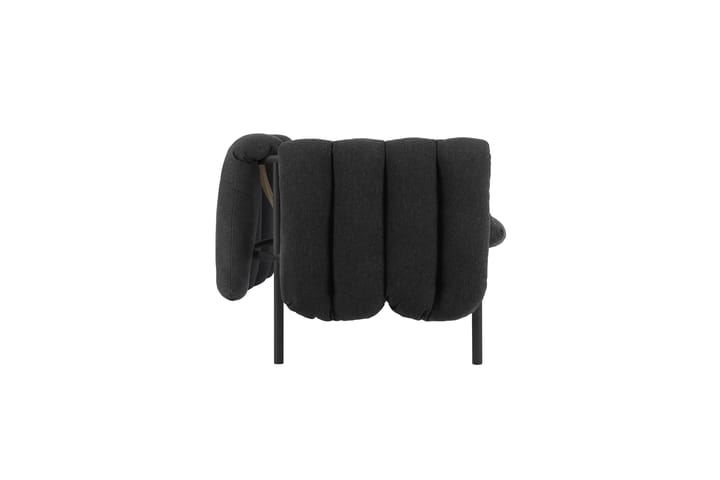 Sofá de 2,5 plazas Puffy 205 cm, Anthracite-black grey Hem