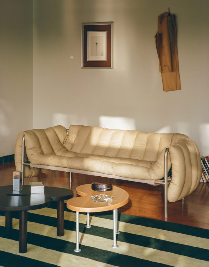 Sofá de 2,5 plazas Puffy 205 cm, Anthracite-cream Hem