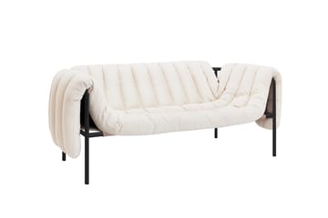 Sofá de 2,5 plazas Puffy 205 cm - Natural-black grey - Hem