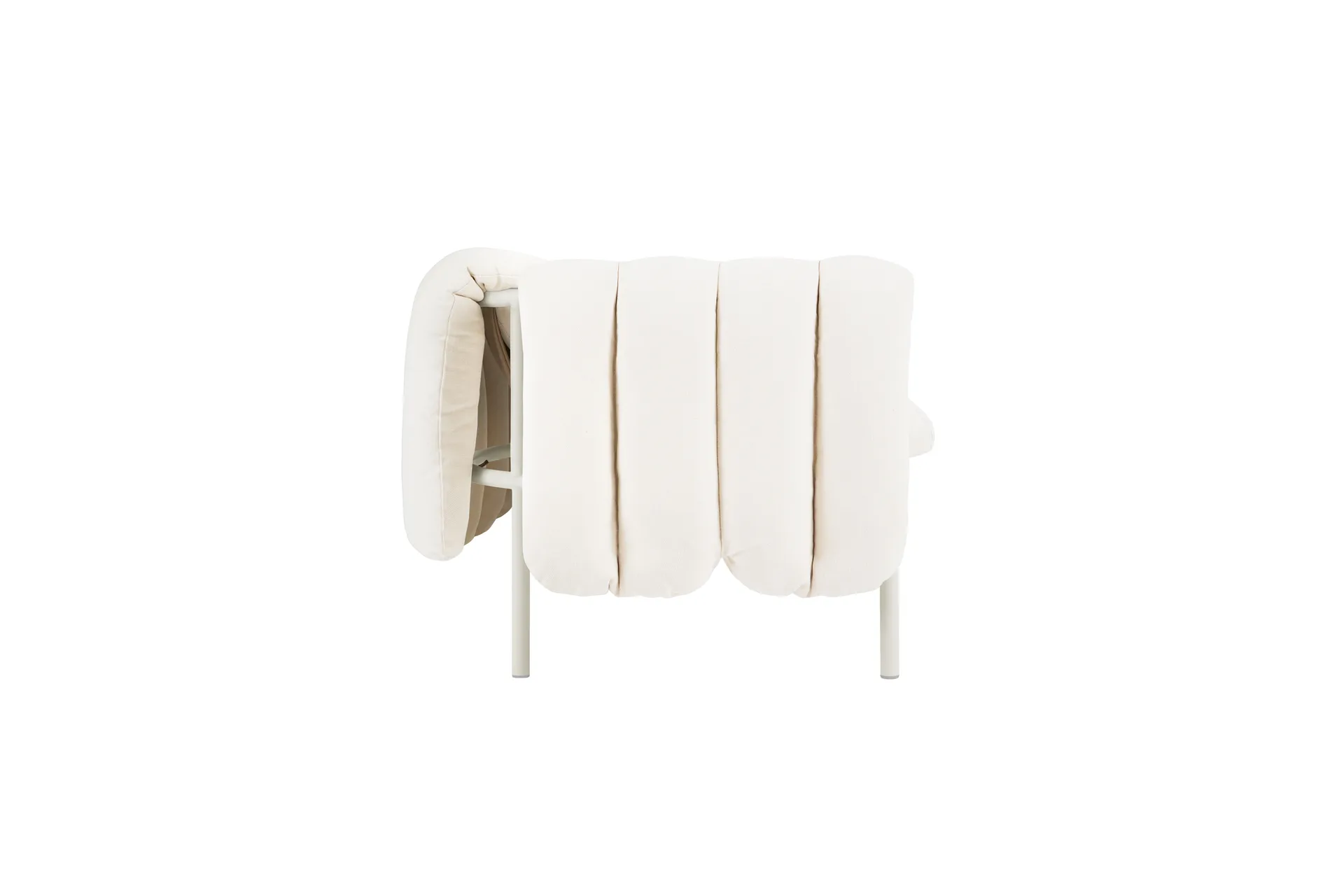 Sofá de 2,5 plazas Puffy 205 cm, Natural-cream Hem