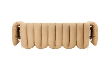 Sofá de 2,5 plazas Puffy 205 cm - Sand leather-cream - Hem
