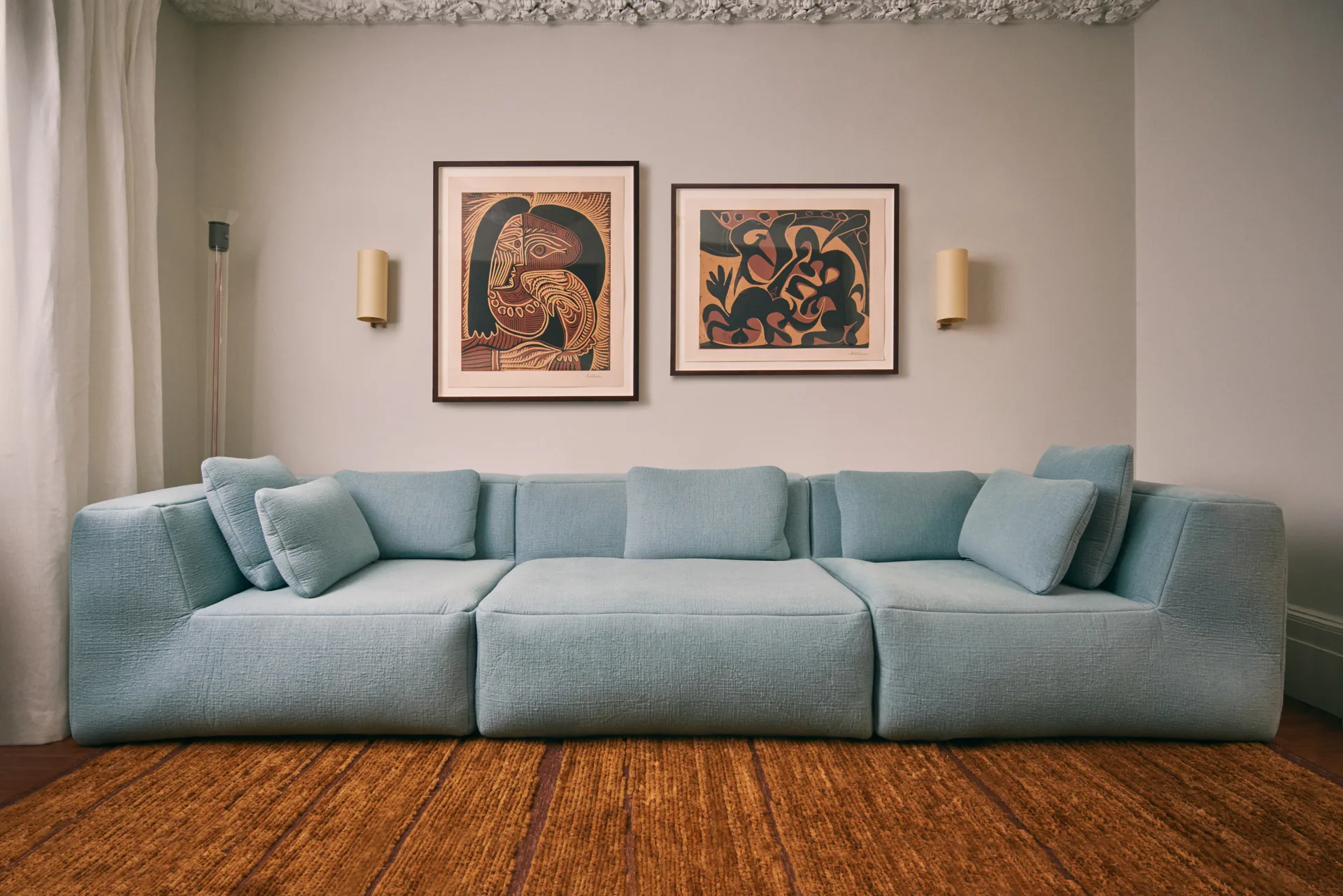 Sofá de 3 plazas Great 330 cm, Cifrado 0381 Hem