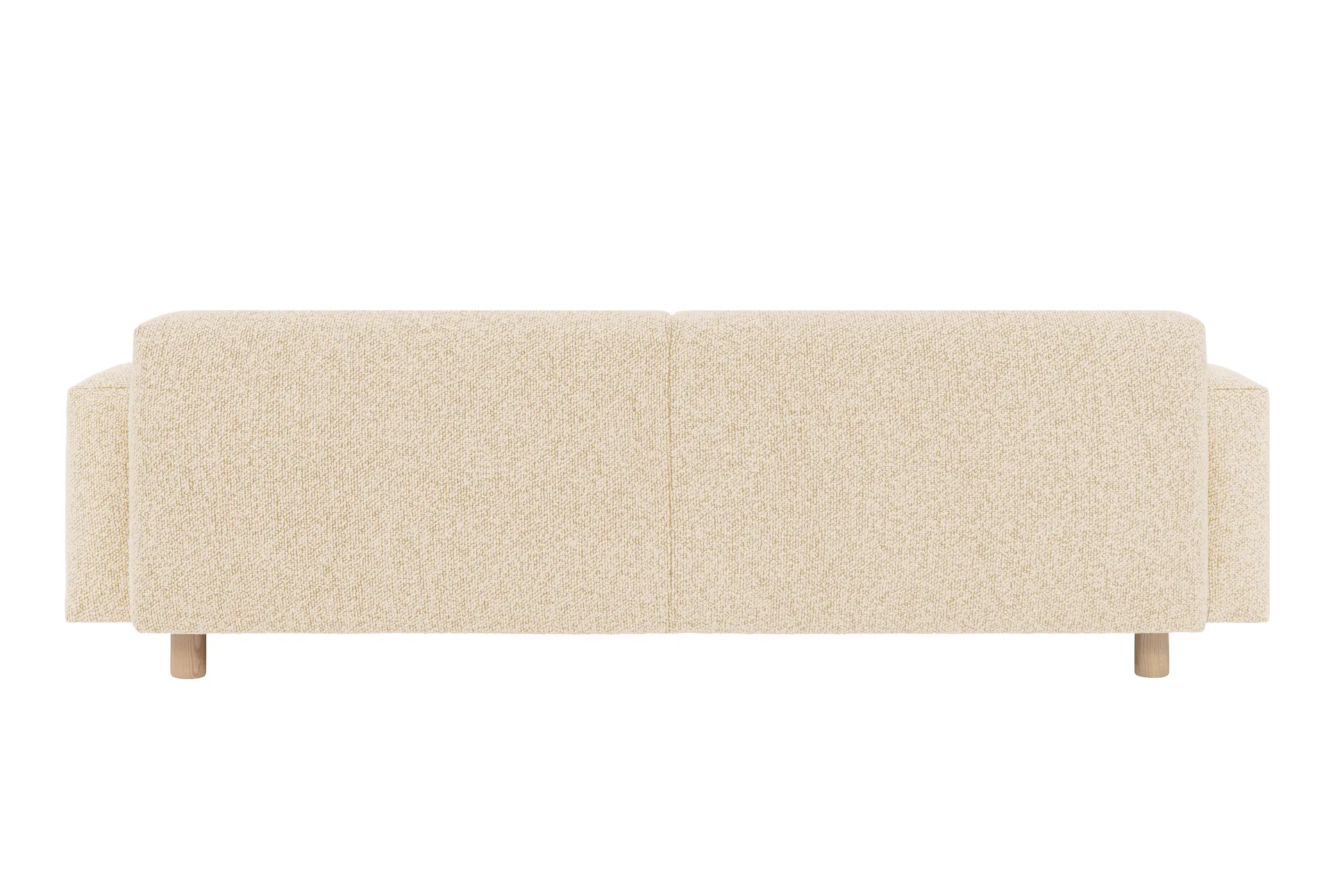 Sofá de 3 plazas Koti 240 cm, Eggshell Hem