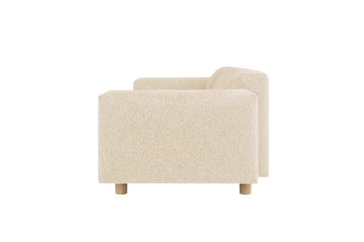 Sofá de 3 plazas Koti 240 cm, Eggshell Hem