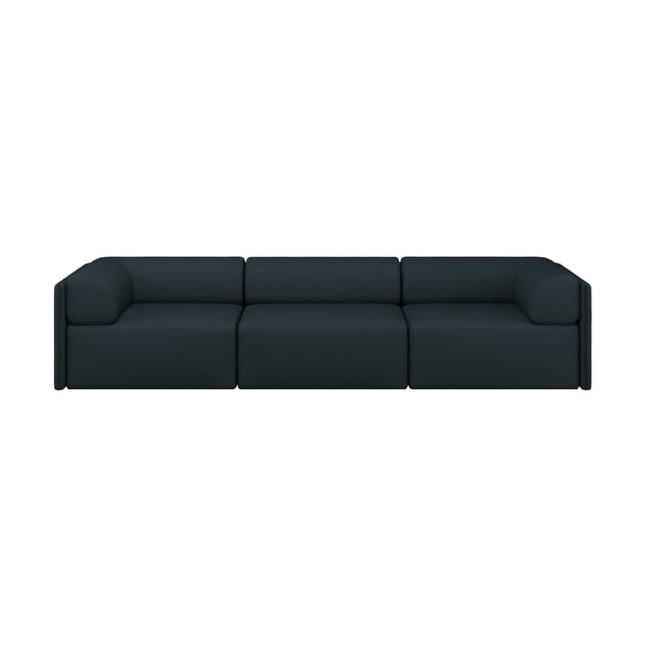 Sofá de 3 plazas Palo Block con reposabrazos Low 295 cm - Pine - Hem