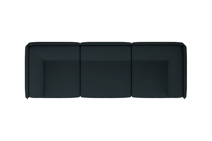 Sofá de 3 plazas Palo Block con reposabrazos Low 295 cm, Pine Hem