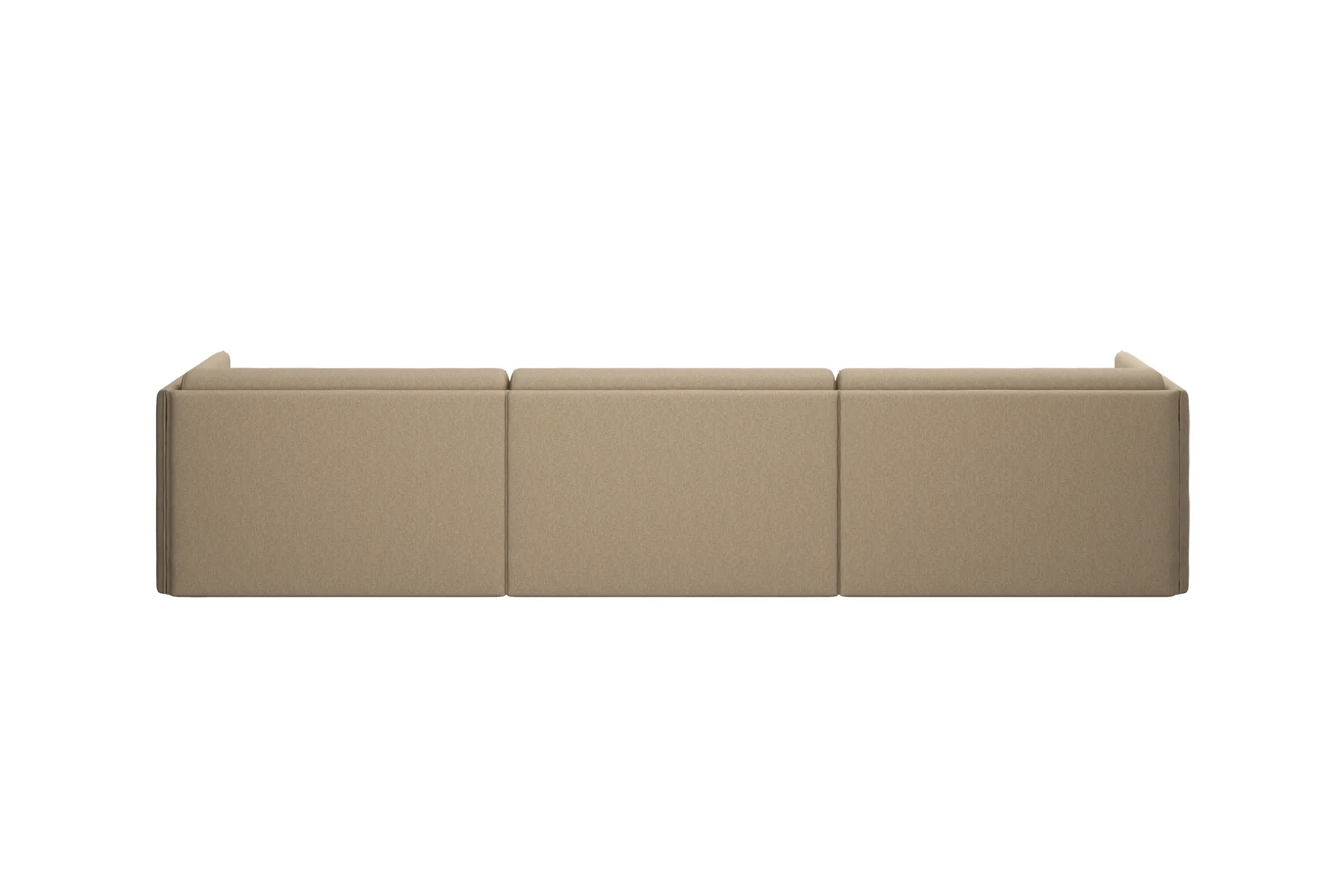 Sofá de 3 plazas Palo Block Low 295 cm, Beige Hem