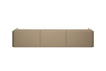 Sofá de 3 plazas Palo Block Low 295 cm - Beige - Hem