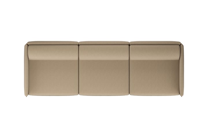 Sofá de 3 plazas Palo Block Low 295 cm, Beige Hem