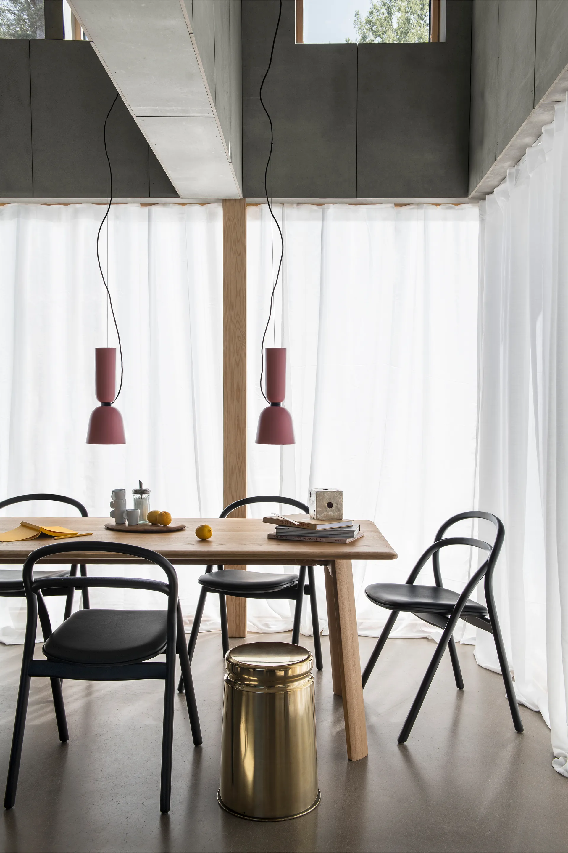 Taburete Last Ø32x44 cm, Brass Hem