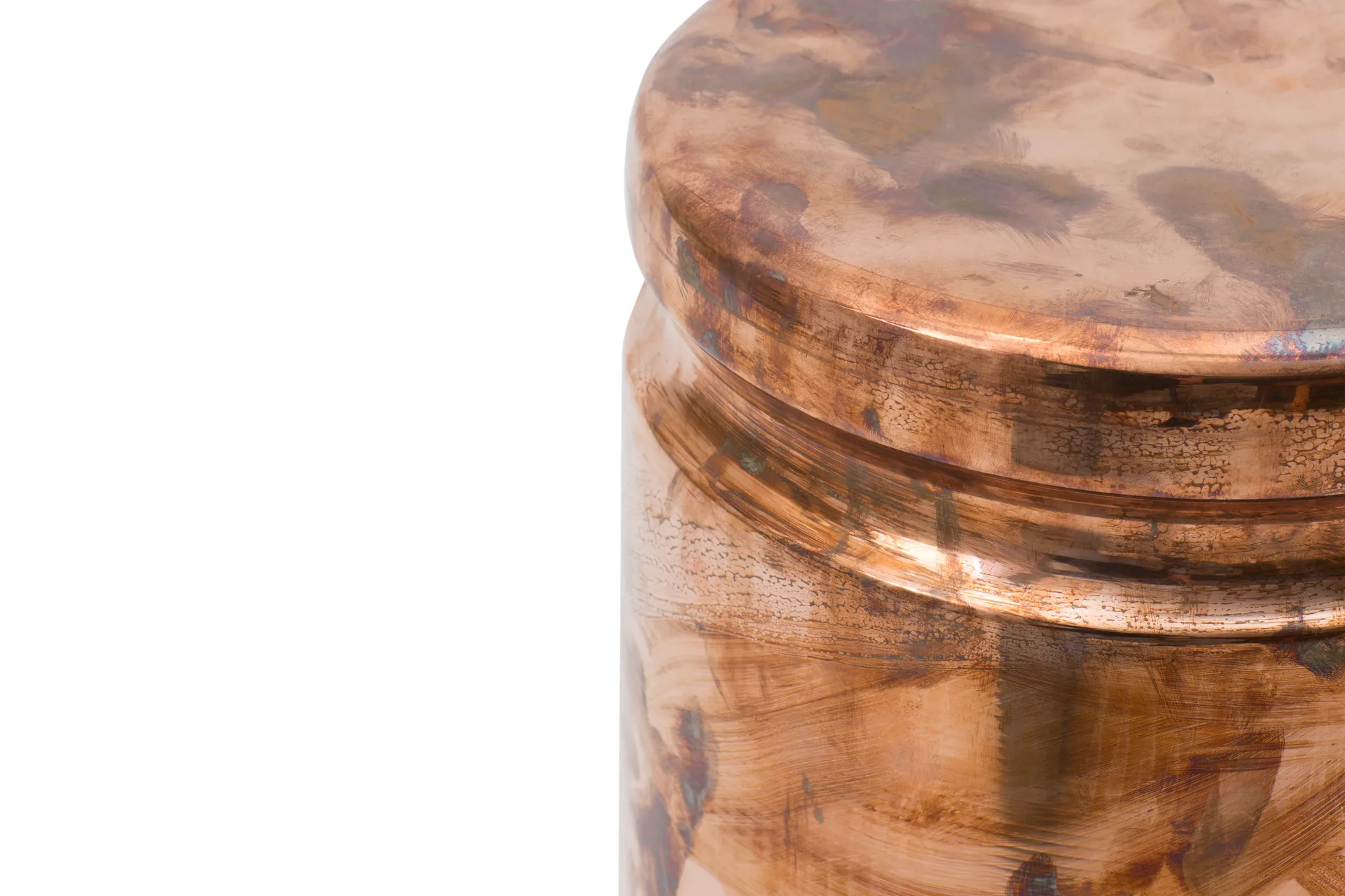 Taburete Last Ø32x44 cm, Copper Hem