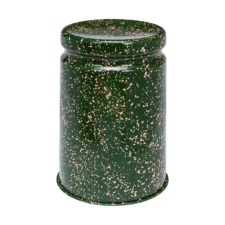 Taburete Last Ø32x44 cm - Green-pink splatter - Hem