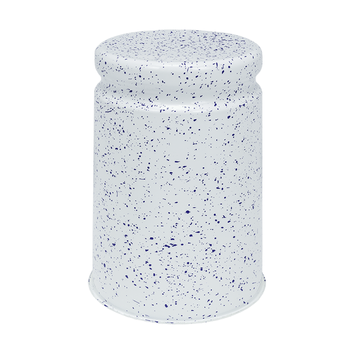 Taburete Last Ø32x44 cm - White-blue splatter - Hem