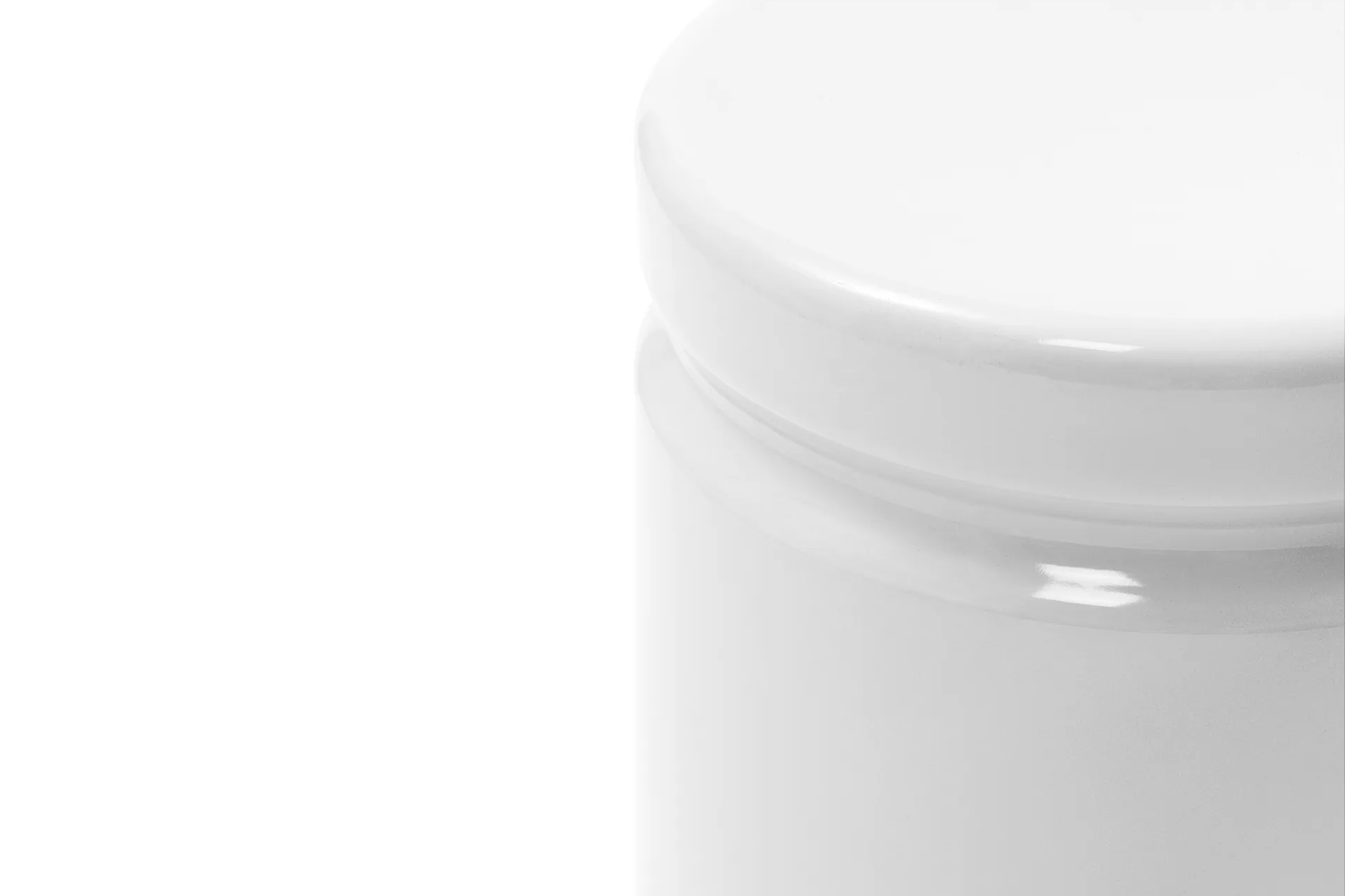 Taburete Last Ø32x44 cm, White Hem