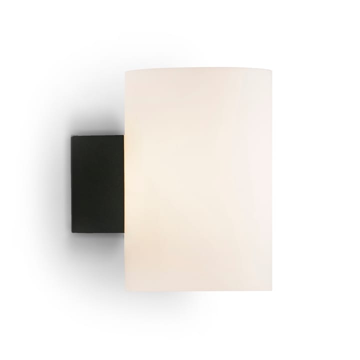 Aplique de pared Evoke L - antracita-vidrio blanco - Herstal