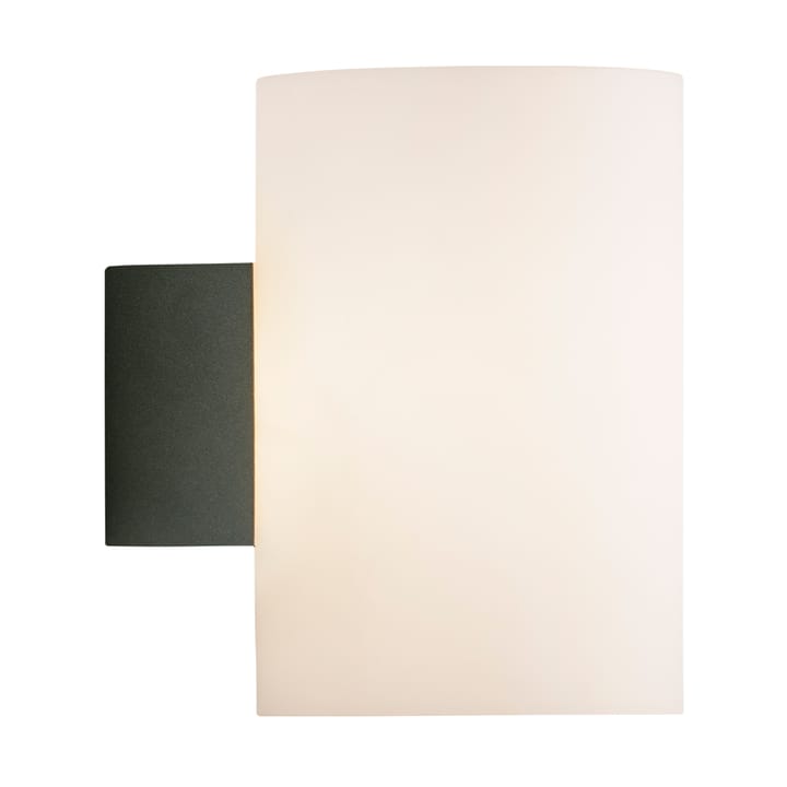 Aplique de pared Evoke L - Antracita-vidrio opalino - Herstal
