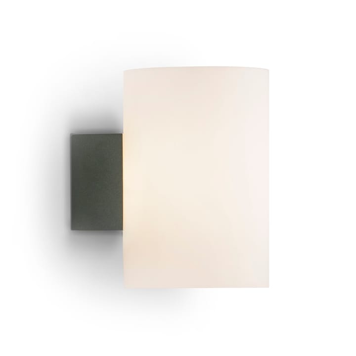 Aplique de pared Evoke L - cromo-vidrio blanco - Herstal