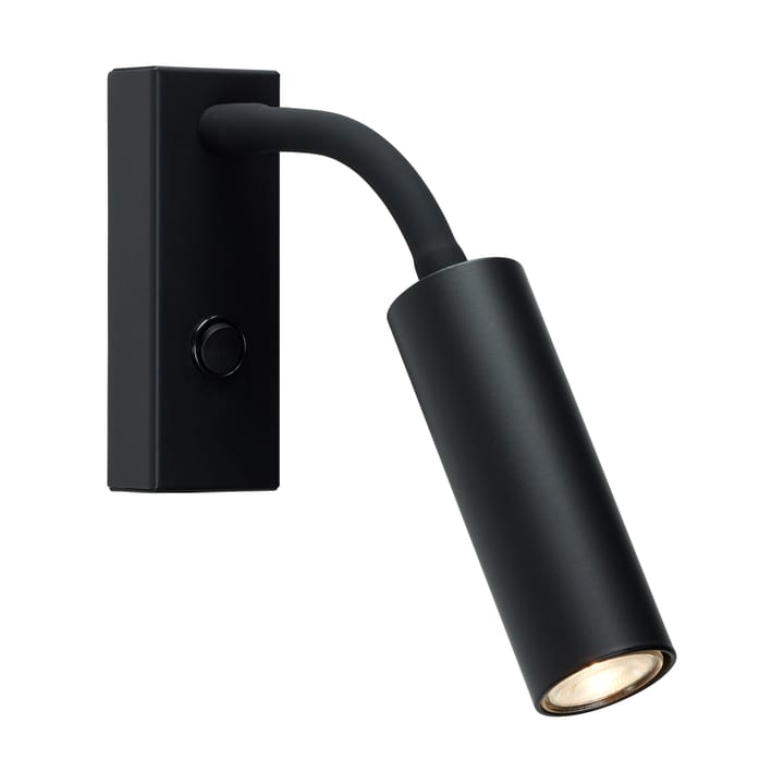 Aplique de pared Pipeline - Negro mate, flex - Herstal
