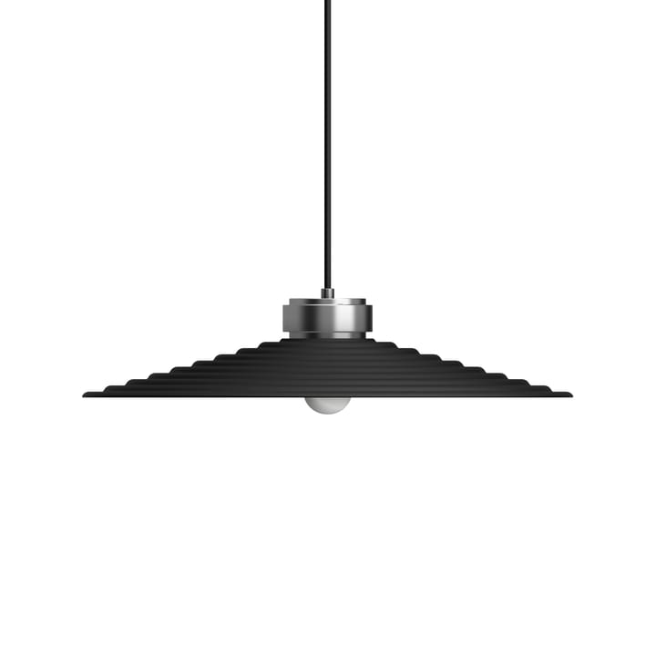 Lámpara colgante Sound large - negro mate - Herstal