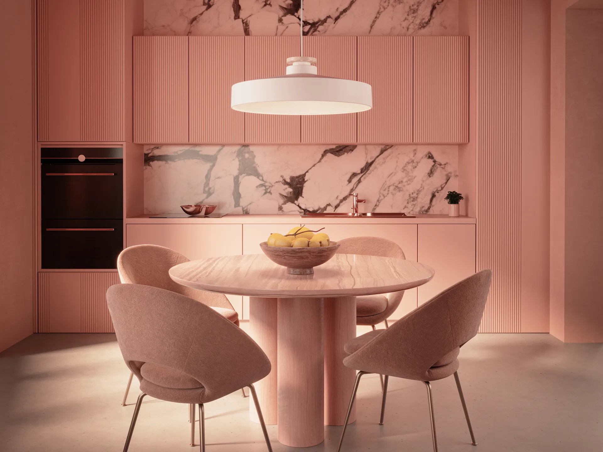 Lámpara colgante Street L, blanco mate Herstal