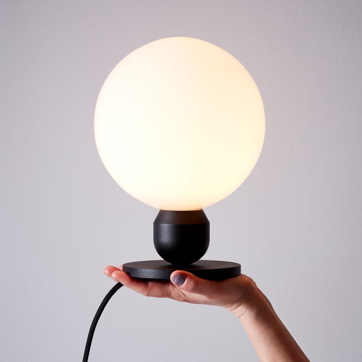 Lámpara de mesa Atom, negro Herstal