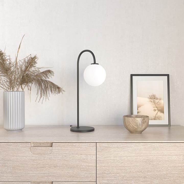 Lámpara de mesa Ballon, Negro Herstal