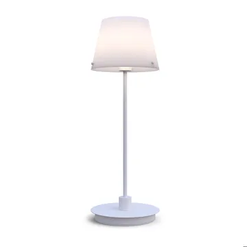 Lámpara de mesa Gil il Grande - blanco-vidrio opalo - Herstal