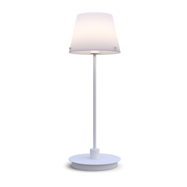 Lámpara de mesa Gil il Grande - blanco-vidrio opalo - Herstal