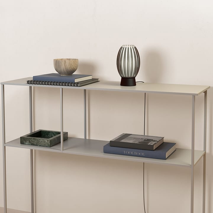 Lámpara de mesa S 18,5 cm, Negro-ahumado Herstal