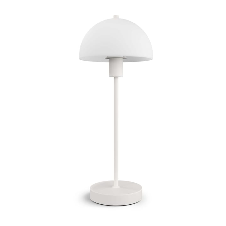 Lámpara de mesa Vienda 50 cm - blanco-vidrio opalo - Herstal