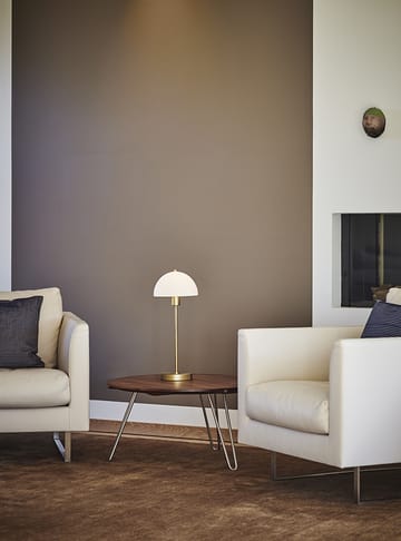 Lámpara de mesa Vienda - latón-blanco - Herstal